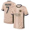 Original Fußballtrikot Paris Saint-Germain Mbappé 7 4.trikot Jordan 2023-24 Für Herren